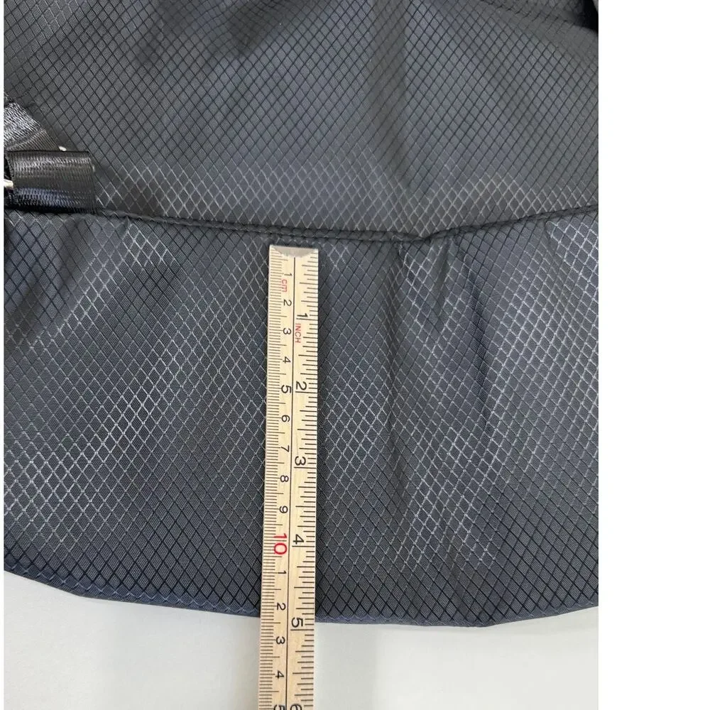 NWOT Backpack Open Top Black School Vacation Hiking Walking